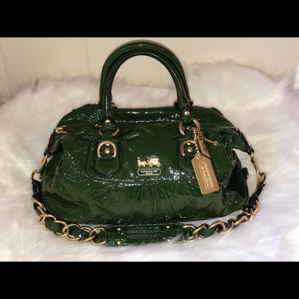 Coach Patent Sabrina Satchel
